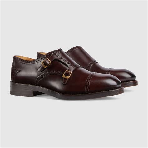 gucci fatsole monkstrap|Men's monk strap shoe .